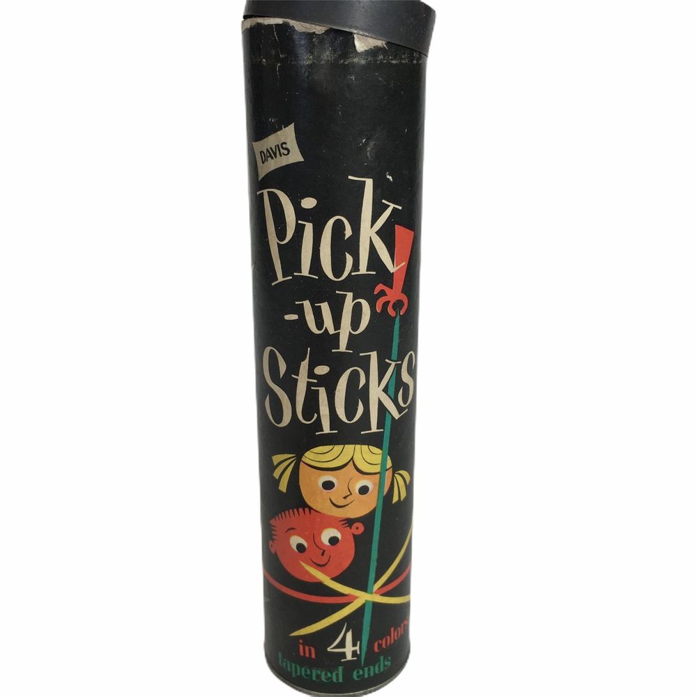 Vtg Pick-Up-Sticks Collectible by H. Davis Toy